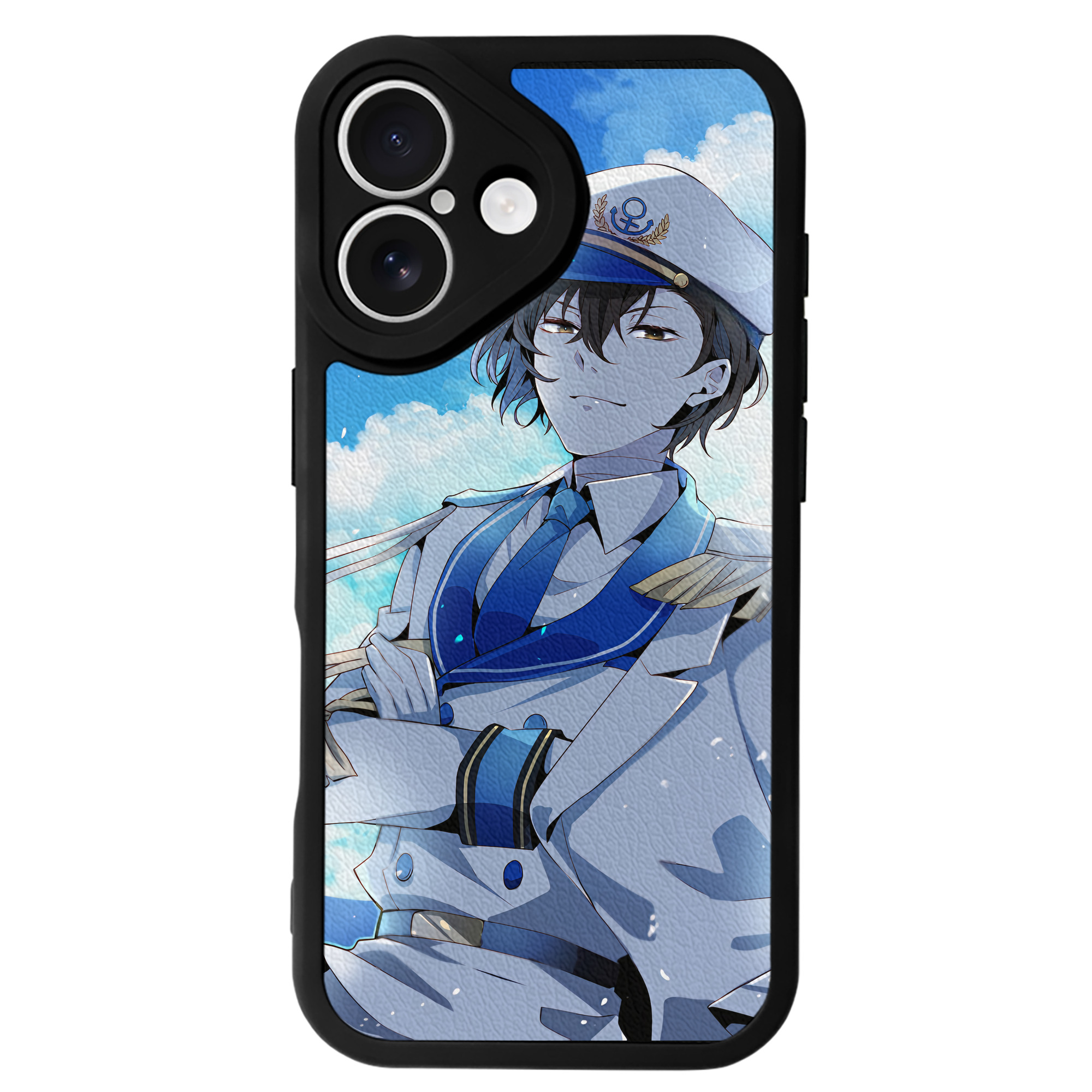 （画像用） 文豪ストレイドッグス Bungo Stray Dogs 【iPhone 16シリーズ対応】シリコンスマホケース（レザー調） 材質：シリコン